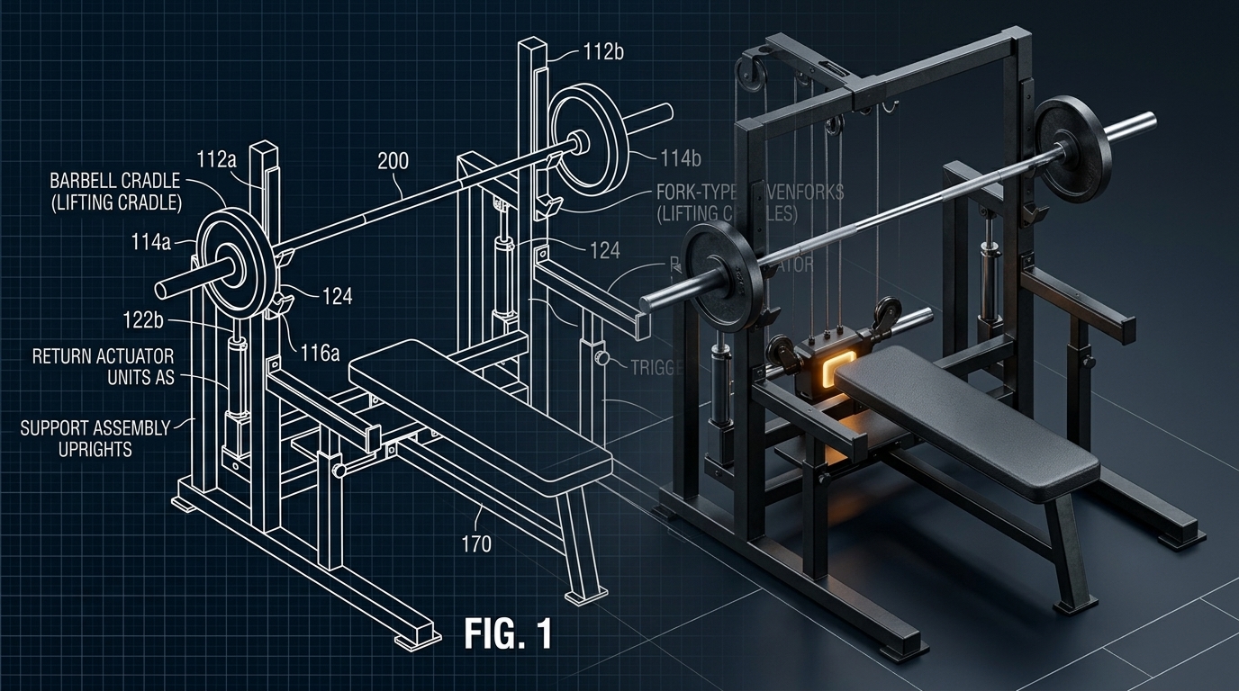 USPTO FIG. 1 - Complete Retrofit Assembly